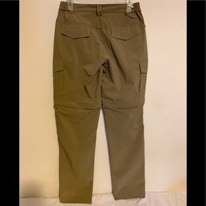 Nonwe Hiking pant men size 28W 32L tan NWT